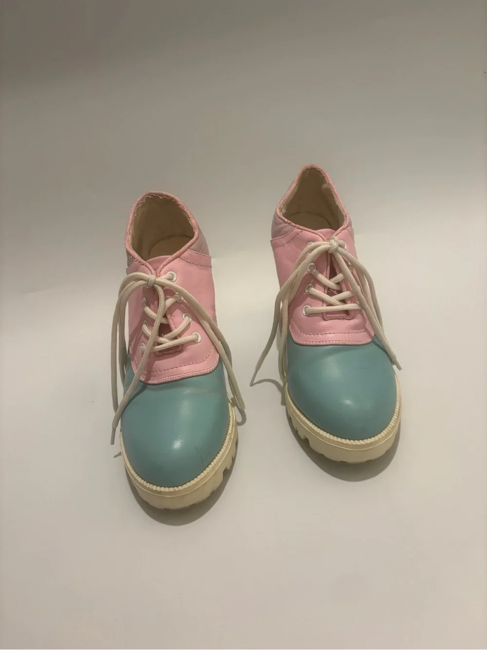 Hot Topic Pastel Platform Oxford Heels- Womens 6
